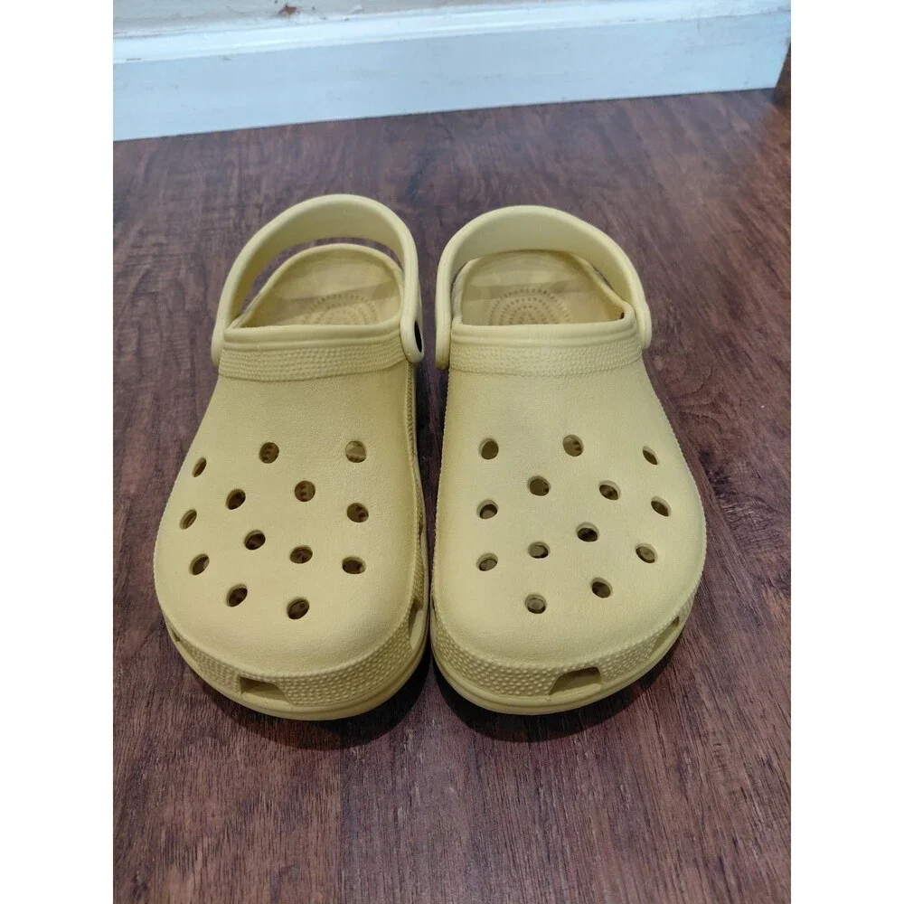 Crocs Classic Desert Grass Unisex Slip On Casual Sandal Men Sz 8 W 10